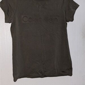 Calvin Klein Women's Olive T-Shirt